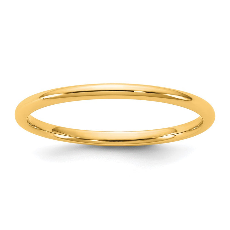 14KY 1.5mm LTW Comfort Fit Band Size 8.5