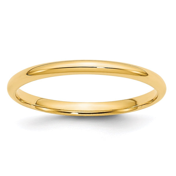14KY 2mm LTW Comfort Fit Band Size 5