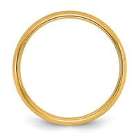 14KY 3.5mm LTW Comfort Fit Band Size 7
