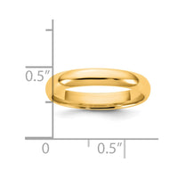 14KY 3.5mm LTW Comfort Fit Band Size 10