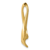 14k Fits up to 8mm Regular, 10mm Fancy Reversible Omega Slide