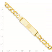 14k Curb ID Bracelet
