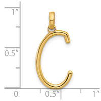 14ky Fancy Letter C