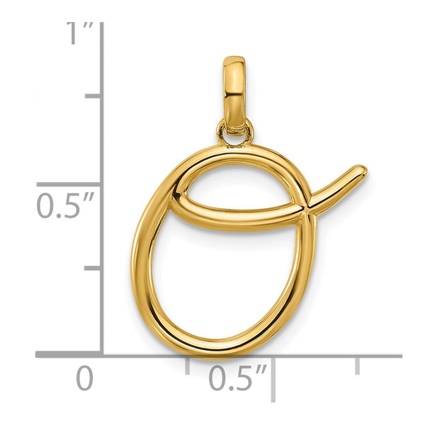 14ky Fancy Letter O