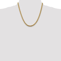 14k 5mm Solid Miami Cuban Chain