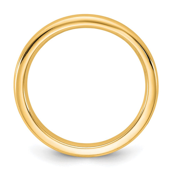 14KY 2.5mm European Comfort Fit Band Size 5.5