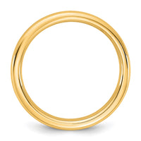 14KY 3.5mm European Comfort Fit Band Size 9.5