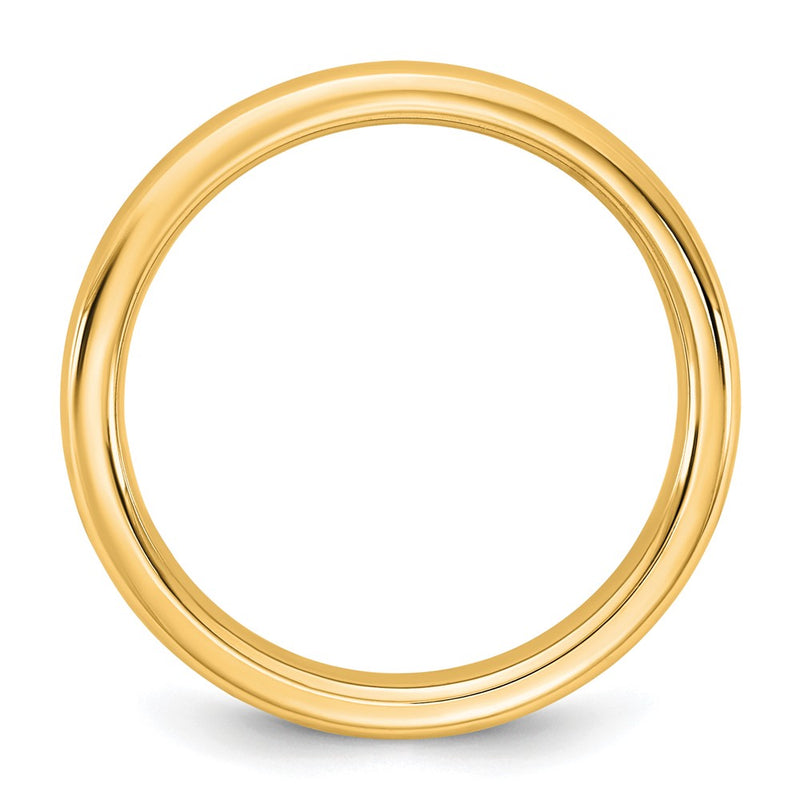 14KY 3.5mm European Comfort Fit Band Size 9.5