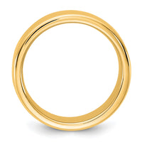 14KY 7mm European Comfort Fit Band Size 4