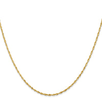 14k 1.5mm Ultra D/C Rope Chain