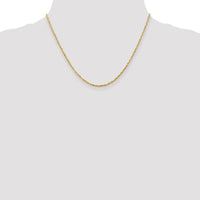 14k 2.0mm Ultra D/C Rope Chain