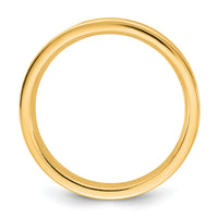 14KY 3.5mm Standard Flat Comfort Fit Band Size 9