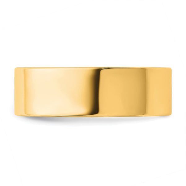 14KY 6.5mm Standard Flat Comfort Fit Band Size 5.5