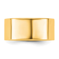 14KY 9mm Standard Flat Comfort Fit Band Size 12.5