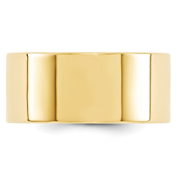 14KY 10mm Standard Flat Comfort Fit Band Size 8