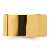 14KY 12mm Standard Flat Comfort Fit Band Size 10.5