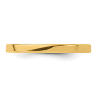 14KY 2mm LTW Flat Band Size 11