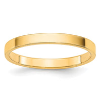 14KY 2mm LTW Flat Band Size 12