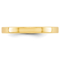 14KY 2.5mm LTW Flat Band Size 11.5