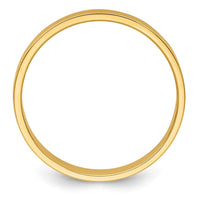 14KY 3mm LTW Flat Band Size 12