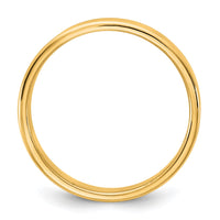 14KY 4.5mm LTW Flat Band Size 12.5