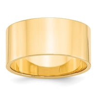 14KY 10mm LTW Flat Band Size 5.5
