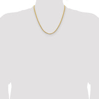 14k 3mm Franco Chain