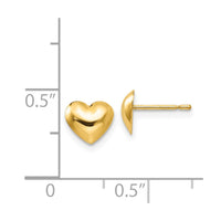 14k Madi K Children's Heart Post Earrings