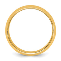 14KY 11mm Half Round Band Size 12.5