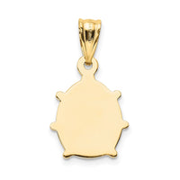 14k Enameled Ladybug Charm