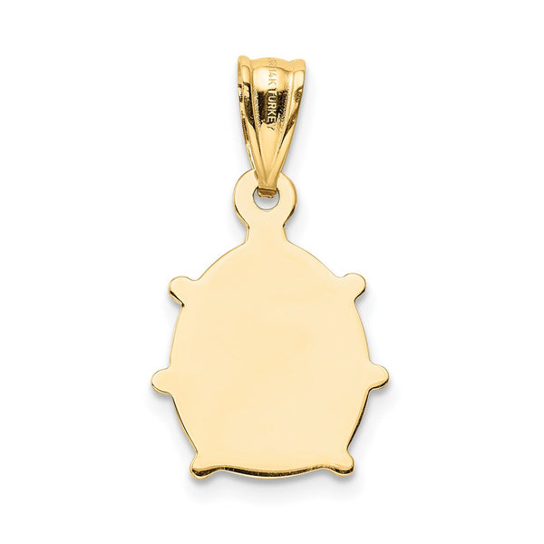 14k Enameled Ladybug Charm