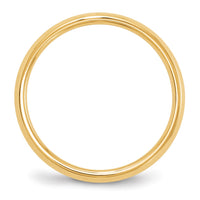 14KY 2.5mm Knife Edge Comfort Fit Band Size 4