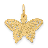 14k Butterfly Charm