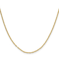 14k 1.5mm Mariners Link Chain