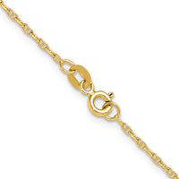 14k 1.5mm Mariners Link Chain