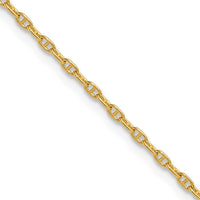 14k 1.5mm Mariners Link Chain