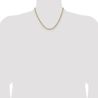 14k 3.5mm D/C Mariner Anchor Chain