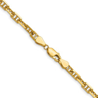 14k 5.0mm D/C Mariner Anchor Chain