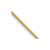 14k .6mm Octagonal Snake Chain