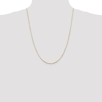 14k .9mm Octagonal Snake Chain
