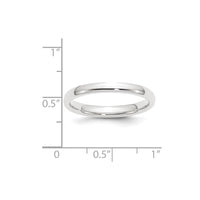 Platinum 2.5mm Comfort-Fit Wedding Band