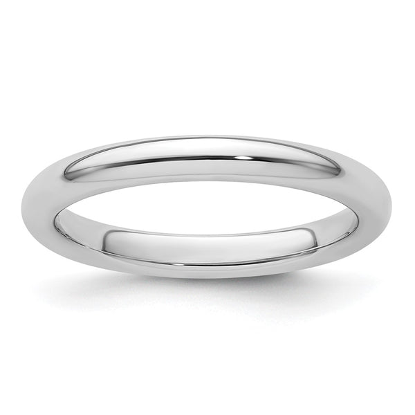 Platinum 2.5mm Comfort-Fit Wedding Band