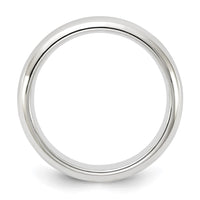 Platinum 4mm Comfort-Fit Wedding Band