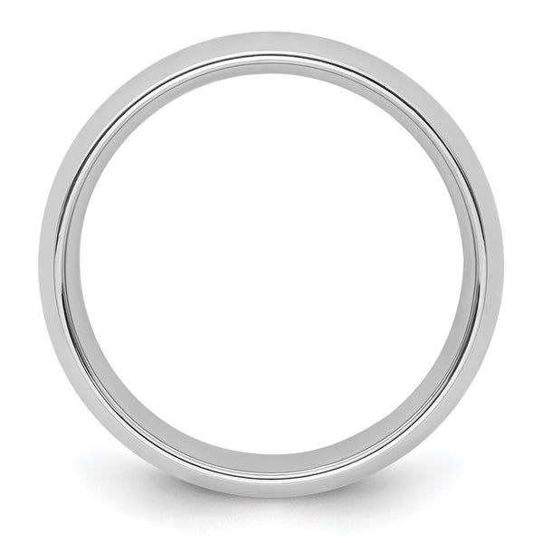 Platinum 6mm Comfort-Fit Wedding Band