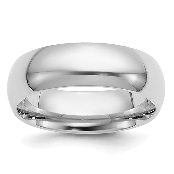 Platinum 6mm Comfort-Fit Wedding Band
