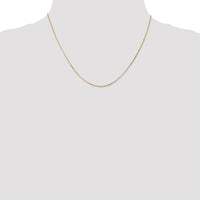 14k .9mm Curb Pendant Chain