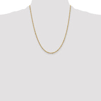 14k 2mm Singapore Chain