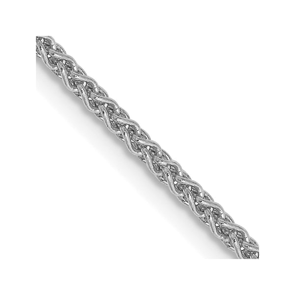 14k White Gold 1.7mm Spiga Chain