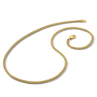 14k 2.1mm Spiga Chain