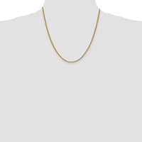14k 2.1mm Spiga Chain